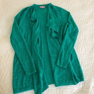 EUC Lilly Pulitzer cardigan in Teal